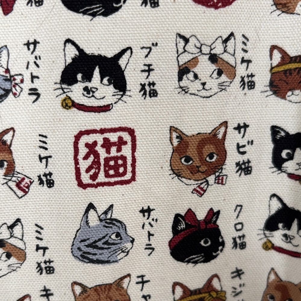 Cat Patterned short sleeve button up top